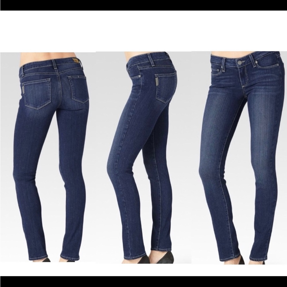 Paige | Medium Wash Cassie Skyline Skinny Jeans